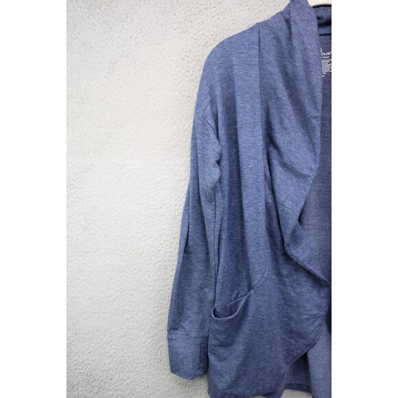 Cuddl Duds Long Sleeve Open Front Cardigan-Size S/M-Thumb Holes - Picture 4 of 10
